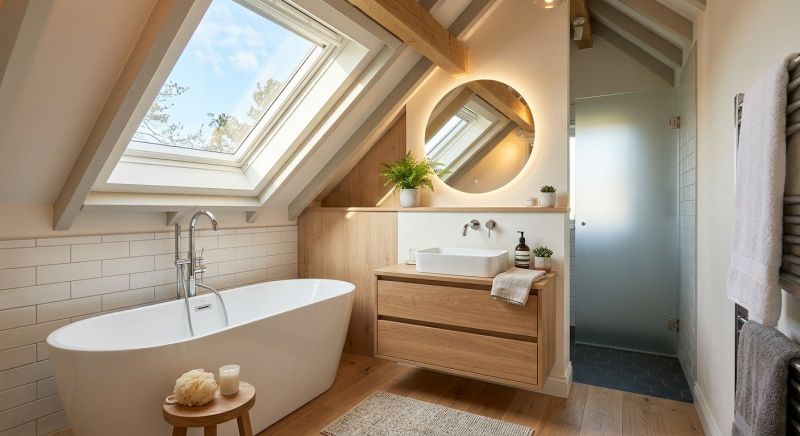 Attic Bathroom Remodeling in East Syracuse, NY